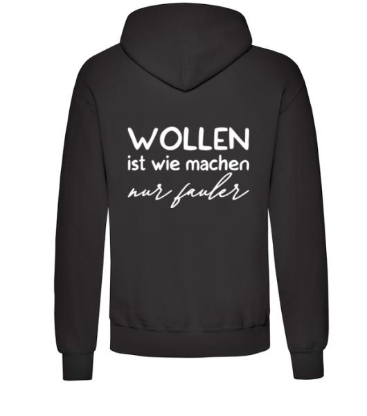 Wollen ist wie machen